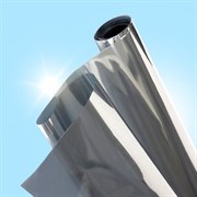 Сонцезахисна плівка для тонування з дзеркальним ефектом для вікон з затемненням до 85% (розмір 0,96х5,4 метра), багаторазова Original