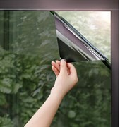 Солнцезащитная тонировочная пленка с зеркальным эффектом для окон с затемнением до 85% (размер 0,96х5,4 метра), многоразовая Original